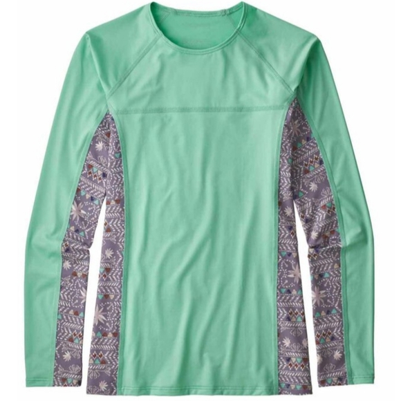 Patagonia Swim Patagonia Womens Micro Swell Rash Guard Poshmark